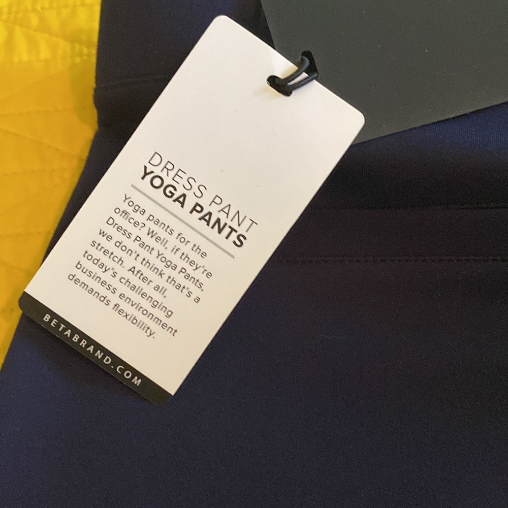 Navy Betabrand Pants - Picture 6 of 6